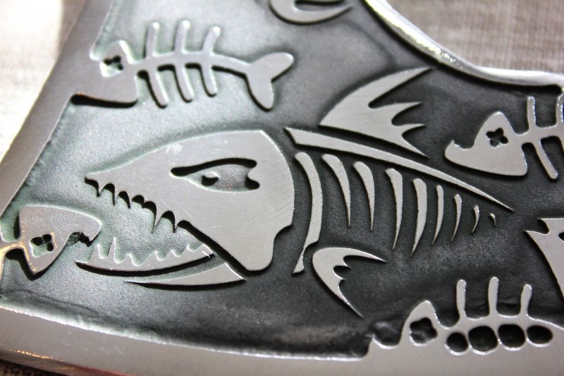 Травление топора