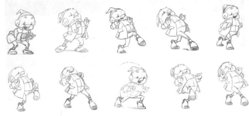 Раскраска для детей Гном Оле Лукойе