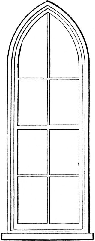 Рисунки на окнах