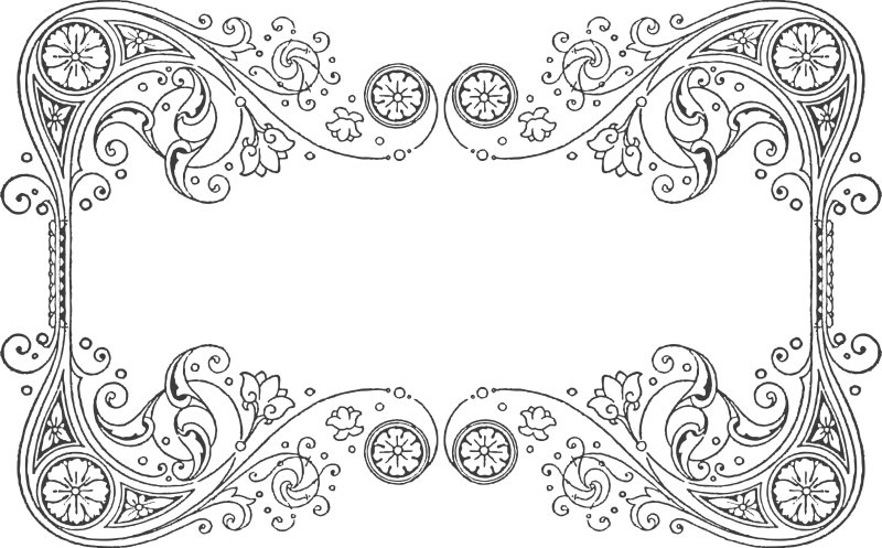 Рамка вензеля