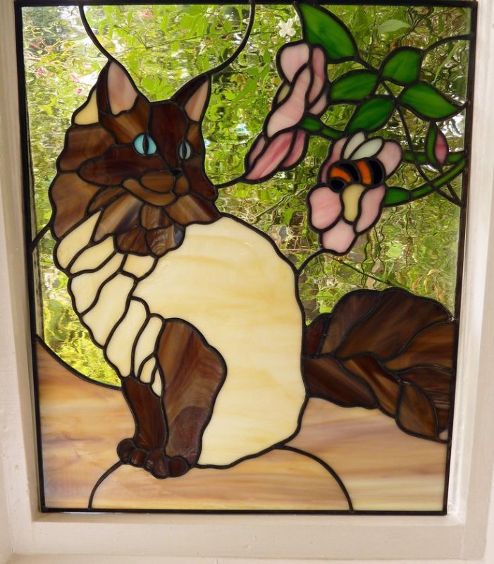 Витражи на стекле