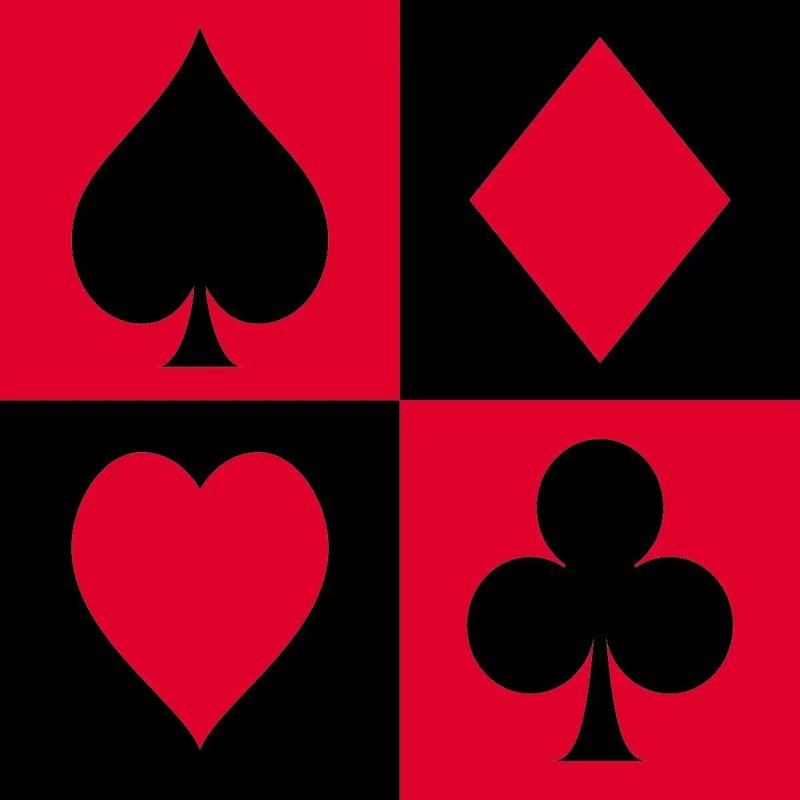 Черви пики бубны трефы