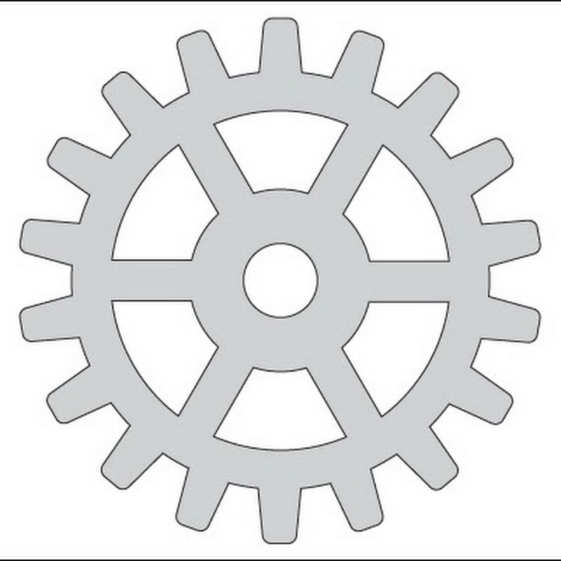 Шестеренки для печати