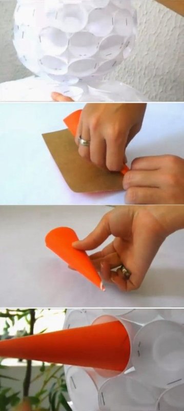 Поделки из бумажных стаканчиков