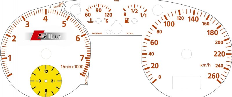 Шкалы приборов ВАЗ 2111