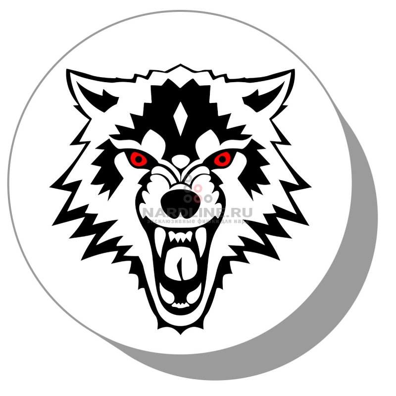 Оскал волка тату эскизы