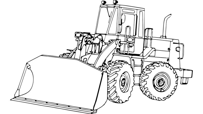 Трактор т150 колесный раскраска