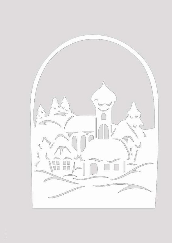 Вытынанки храмов и церквей