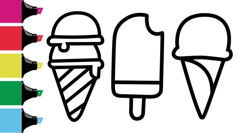 Трафарет эскимо