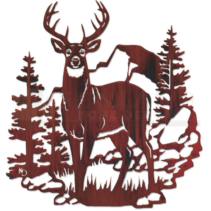 Олень для выжигания