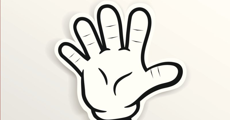 Трафарет руки