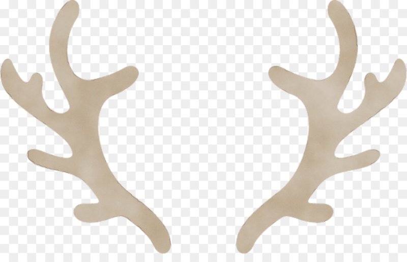 Бумажные рога оленя