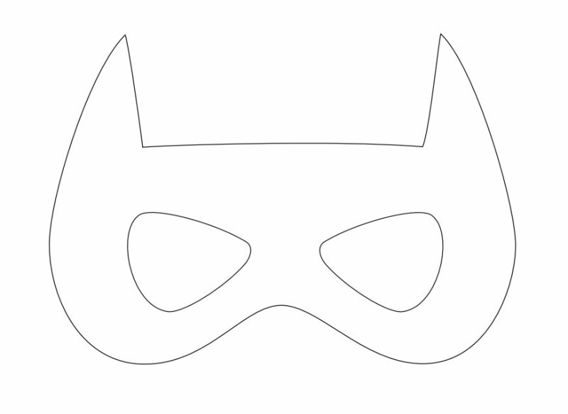 Трафарет - маска