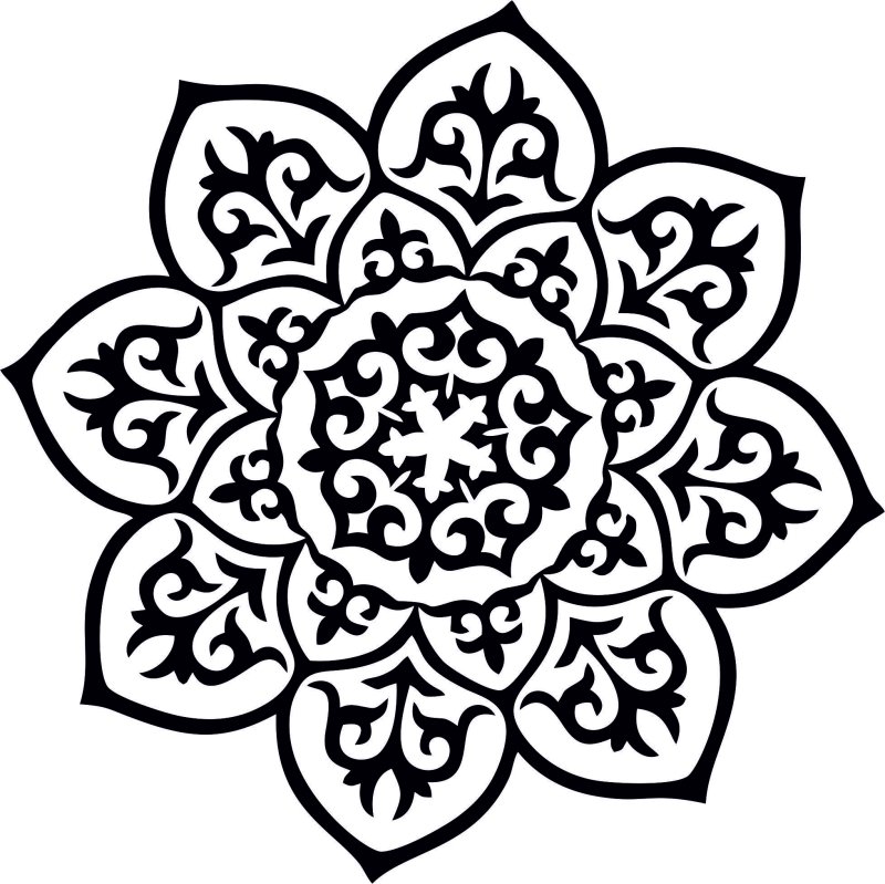 Восточные узоры