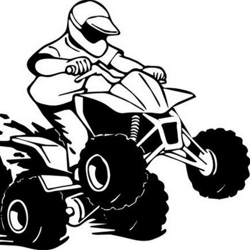 Раскраска квадроцикл