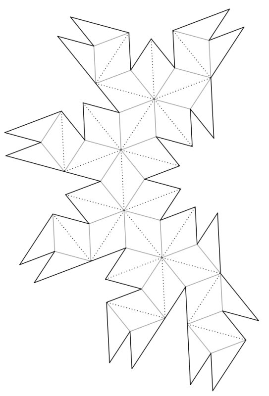 Звездчатый многогранник икосаэдр