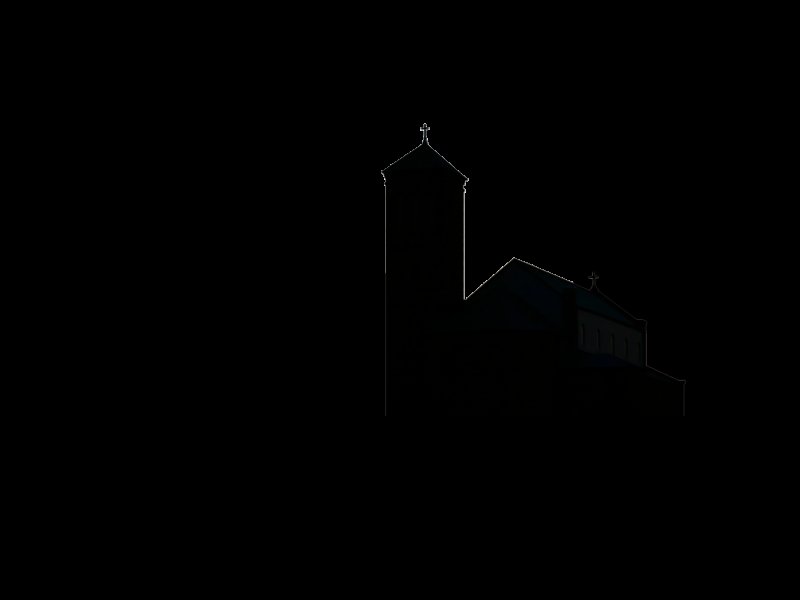 Силуэт старого города