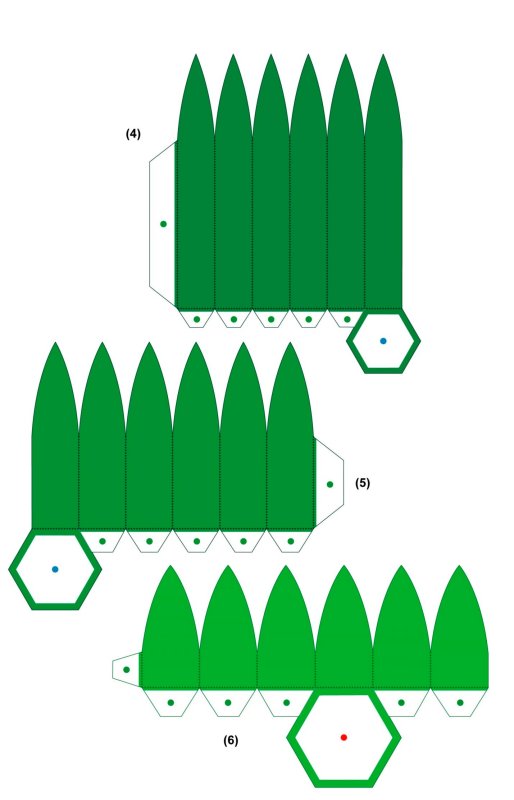 Ананас поделка из бумаги