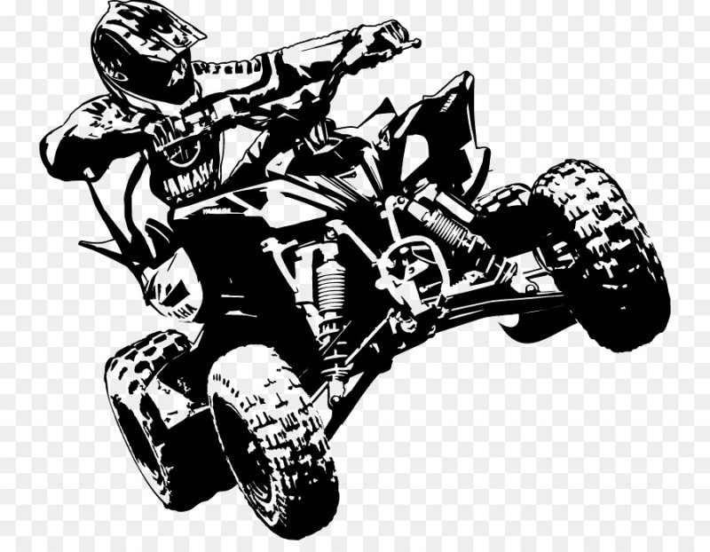 Квадроцикл силуэт