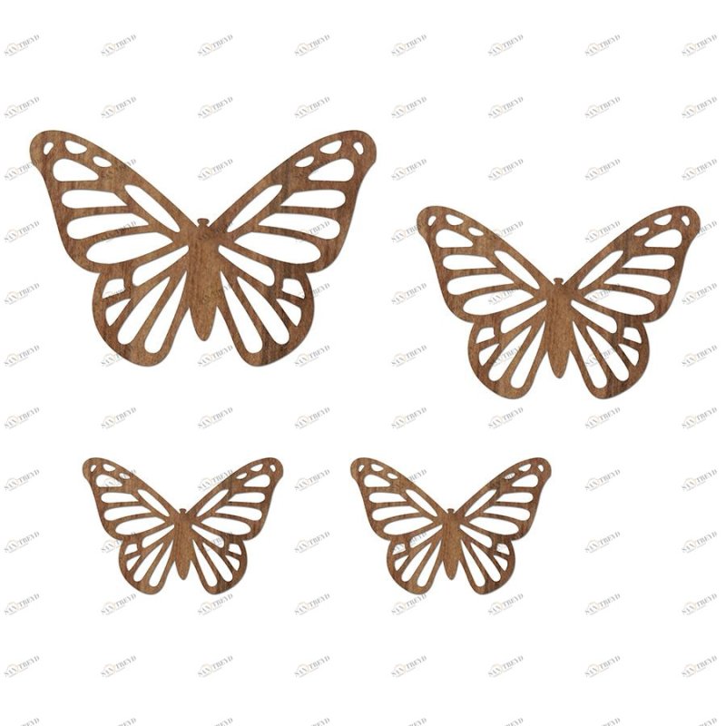 Бабочки из шоколада на торт