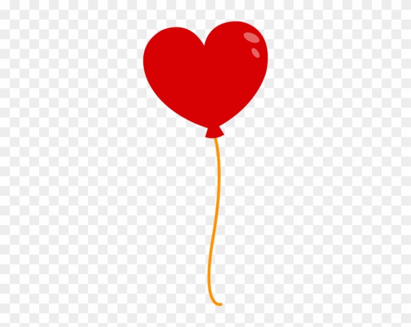 Воздушные шарики сердечки