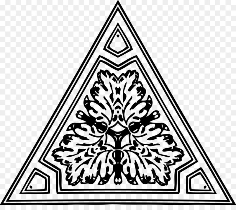 Треугольный узор