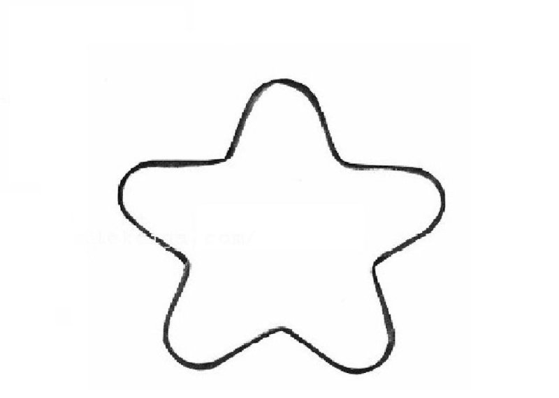 Лекало звездочки