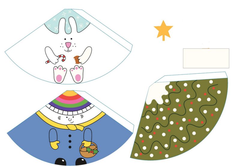 Объемные игрушки из бумаги