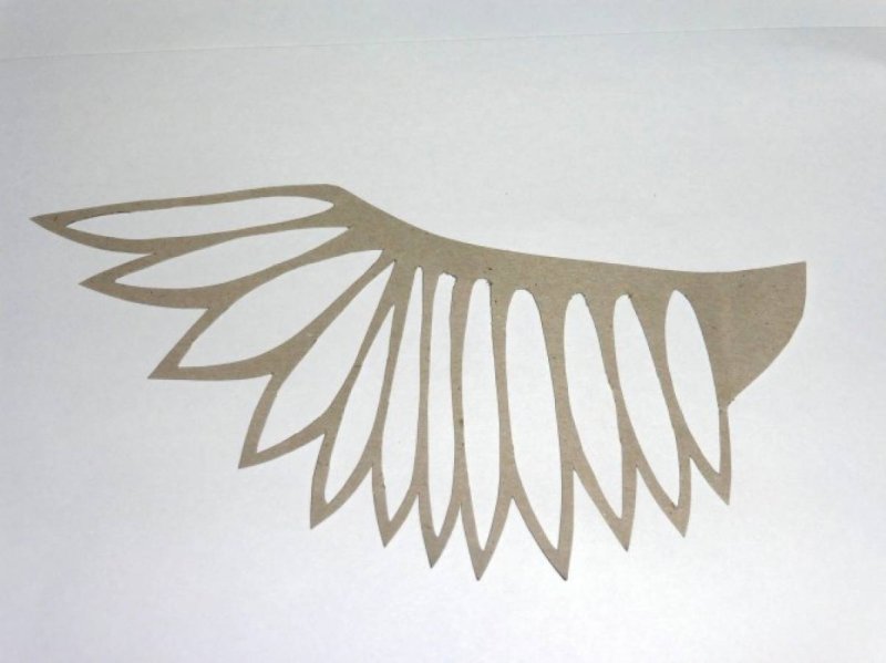 Лекало крыльев для костюма птиц
