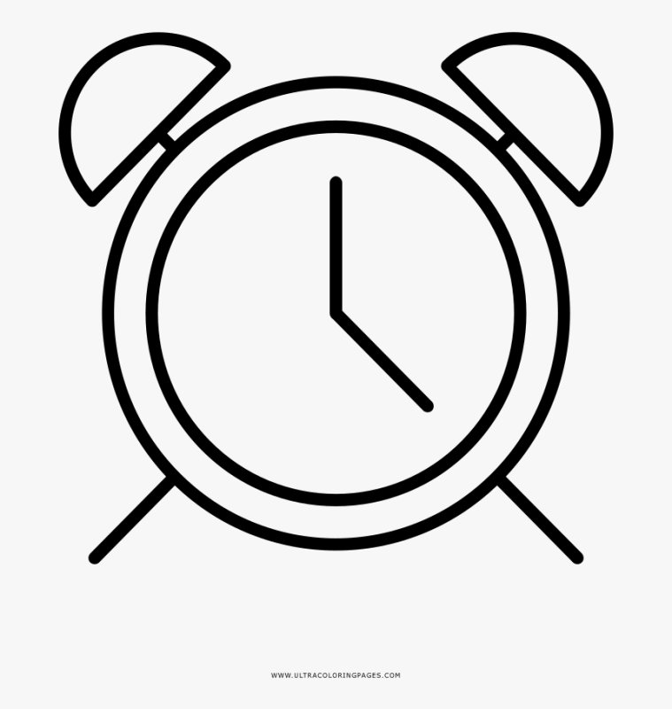 Будильник рисунок