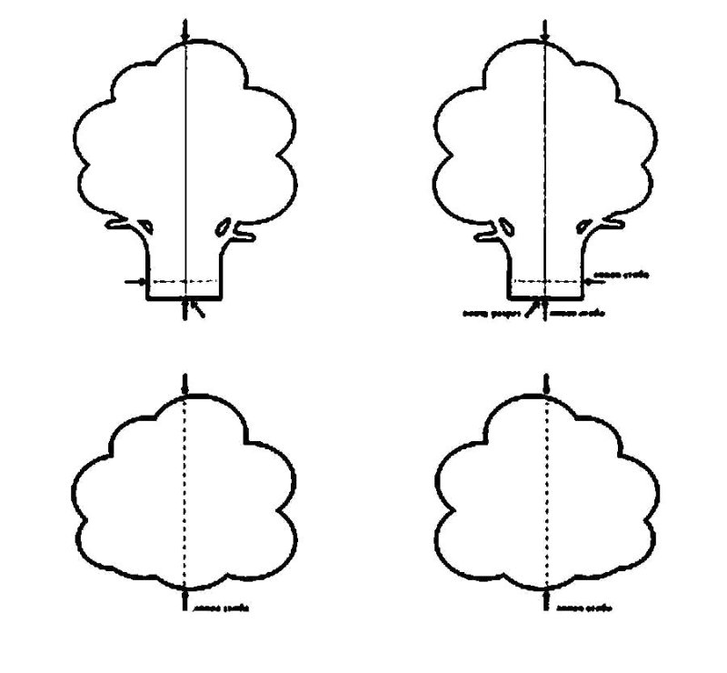 Дерево для вырезания
