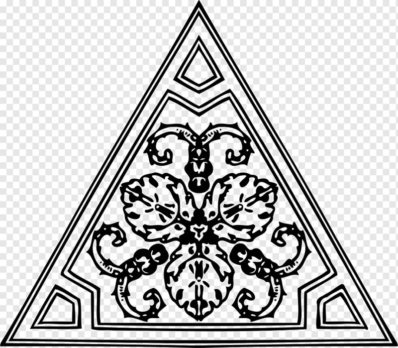 Треугольный узор