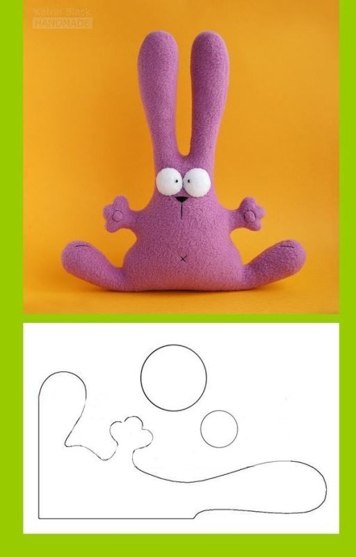 Шаблон для мягкой игрушки