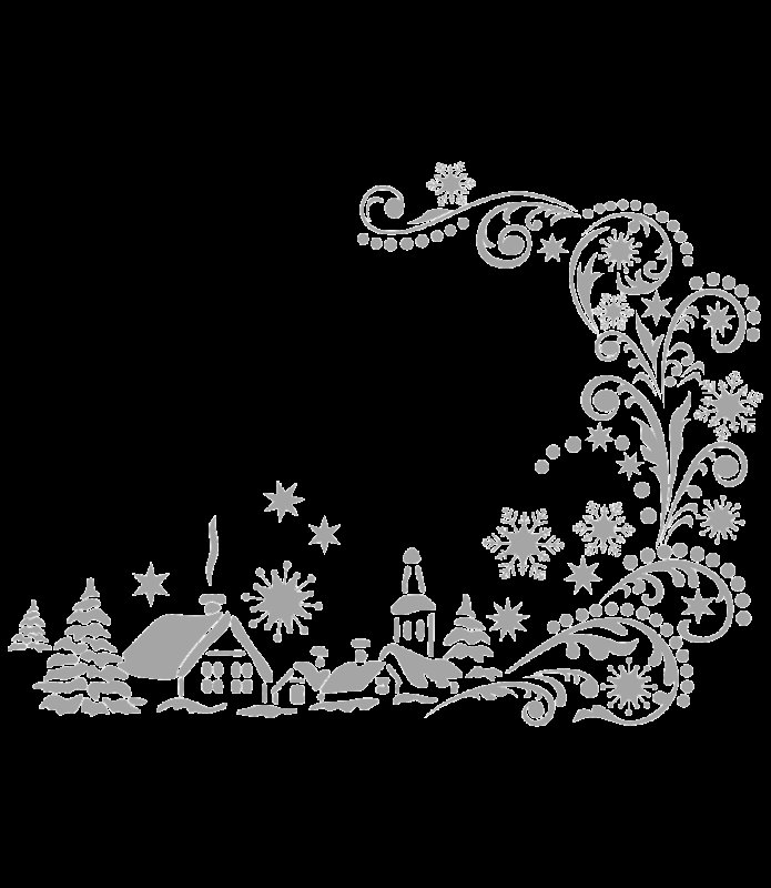 Зимний орнамент