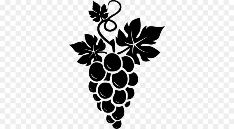 Трафарет виноград