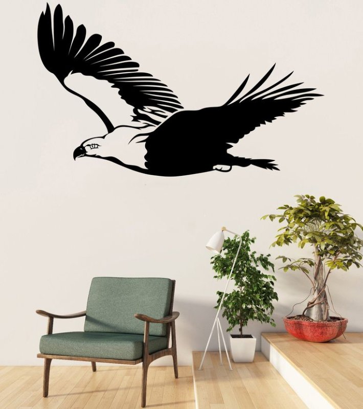 Наклейки птицы на стену