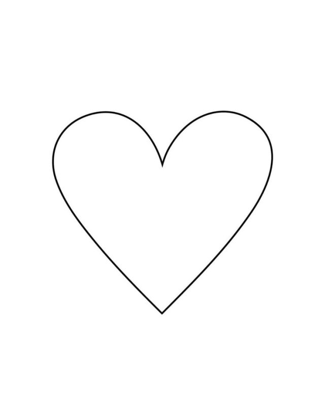 Сердечко рисунок