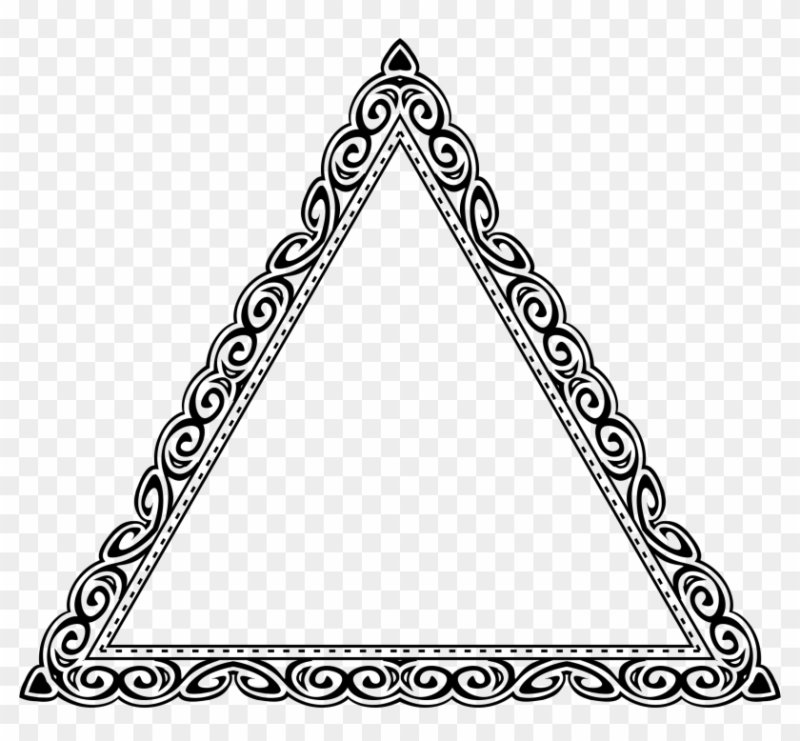 Треугольная рамка