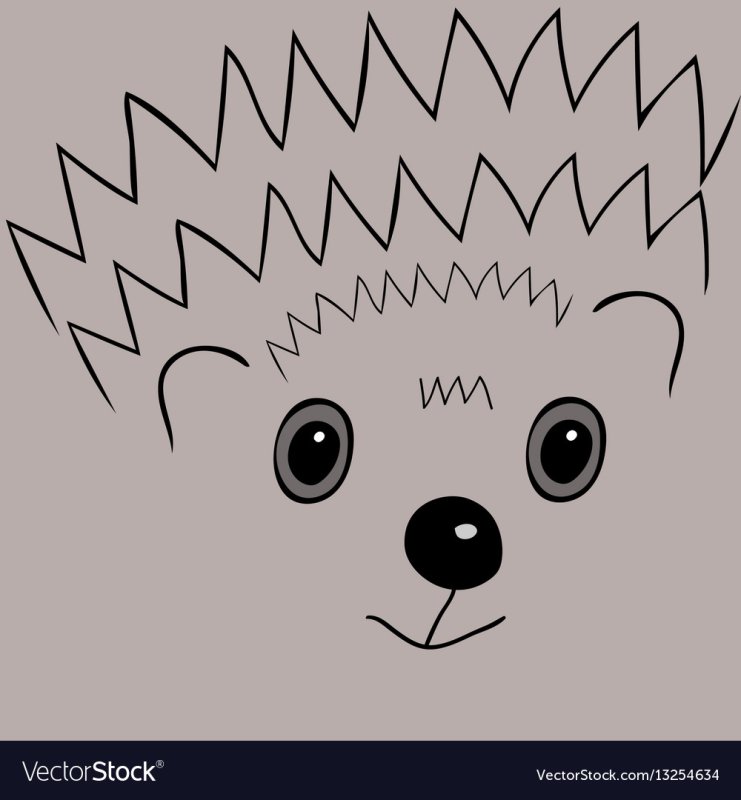 Ежики мультяшные