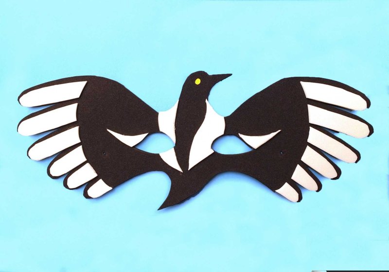 Аппликация птицы