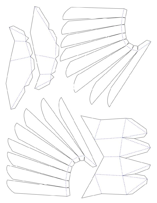 Шаблоны объемные