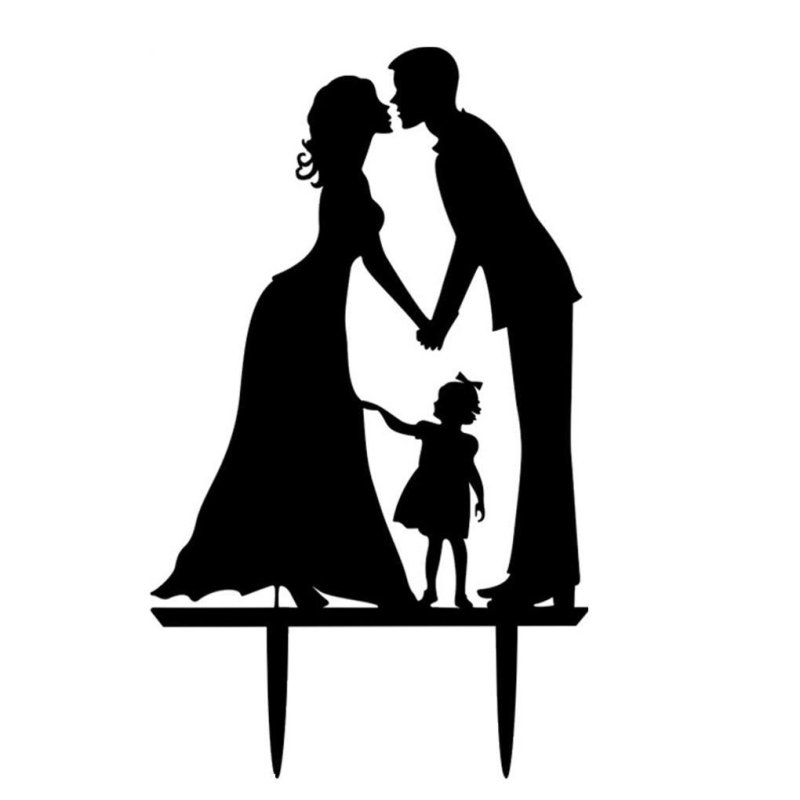 Силуэты влюбленных