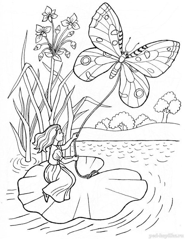 Ганс христиан Андерсен Дюймовочка