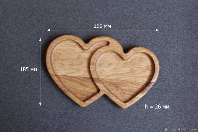 Сердечко из дерева