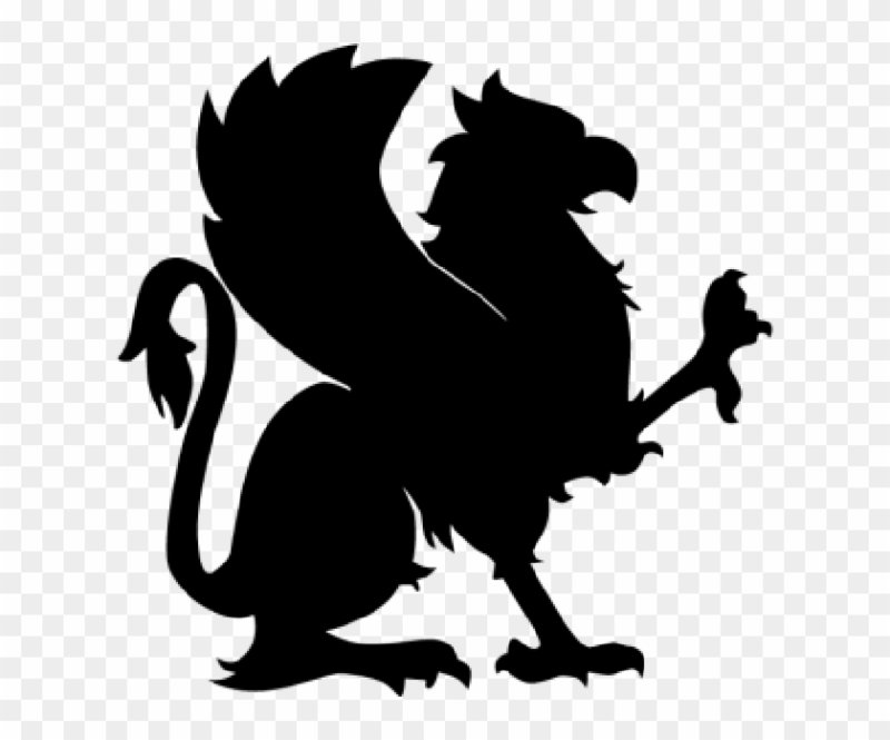 Геральдический Грифон вектор