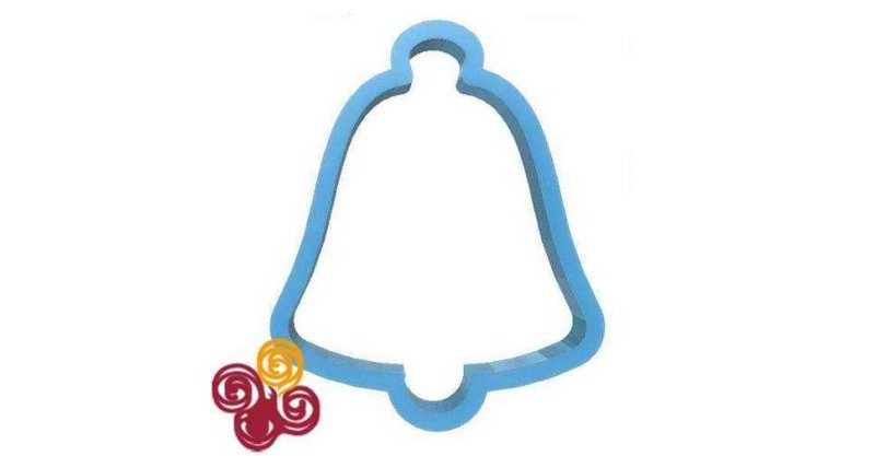 Форма для печенья колокольчик