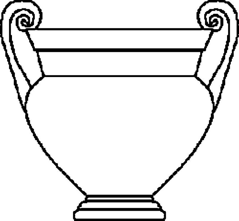 Алебастровая ваза древний Египет рисунок