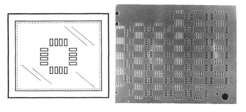 Печатная плата трафарет