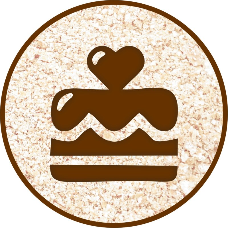 Трафарет для медового торта