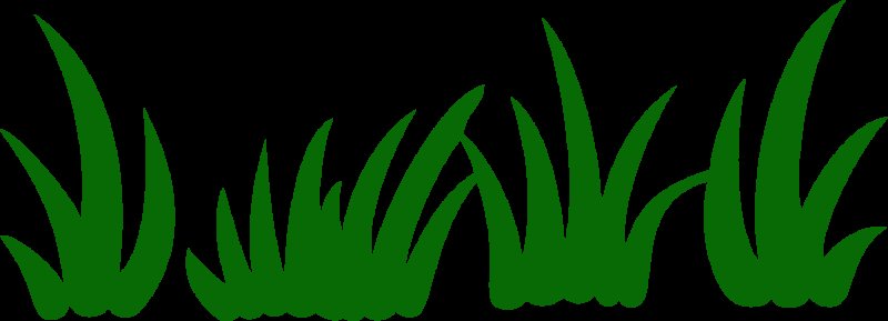 Трафарет травы